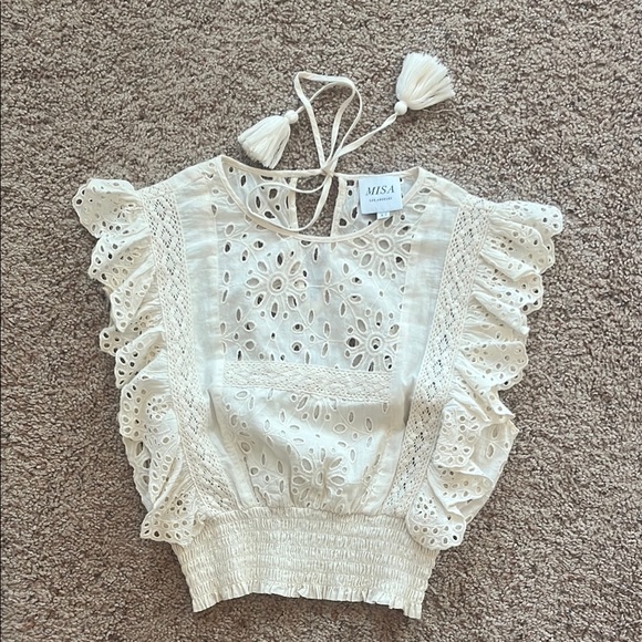 MISA Eyelet Top! - Picture 1 of 2